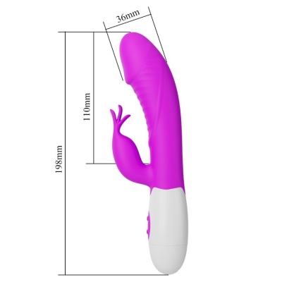 Pretty Love - Rasmussen Purple G-Spot Vibrator - image 6