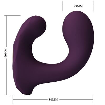 Pretty Love Billy C-Shaped Vibrator Purple - image 4