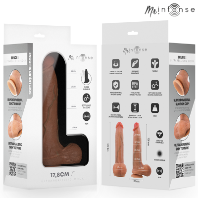 Mr. Intense Bruce Small Silicone Dildo 17.8cm - image 8