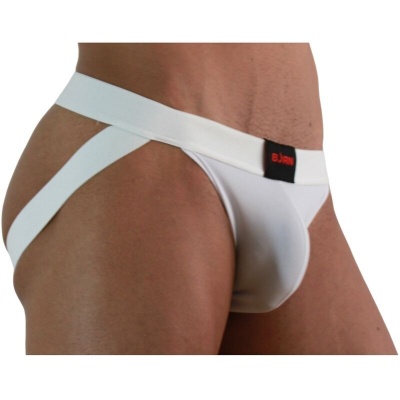 BURN 007 Lycra Jockstrap White L