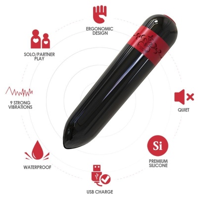 Armony Rocket Vibrator Bullet Black - image 2