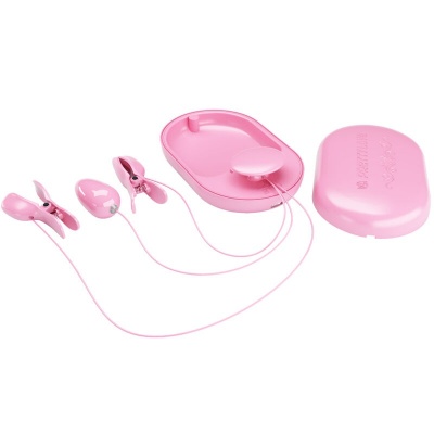 Pretty Love Electrostimulation Nipple Clamps Pink - image 4