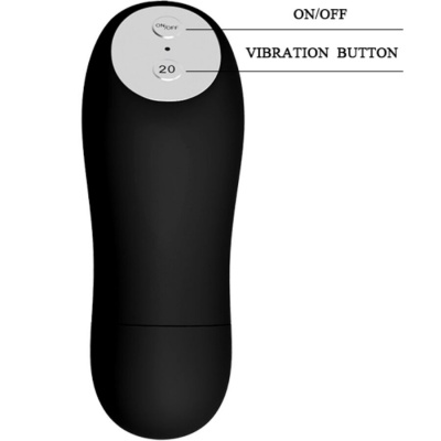 Baile Vibrating Thong with Remote Control Black - image 5