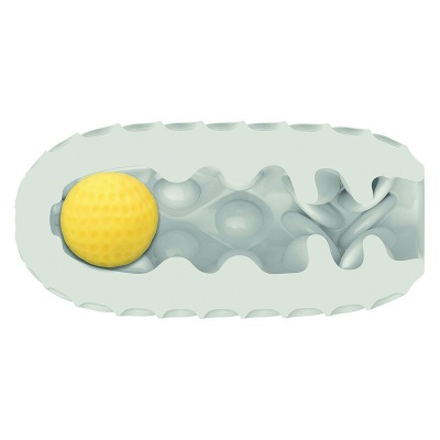 Calexotics Boundless Reversible Squishy Ball Stroker Grey - image 9