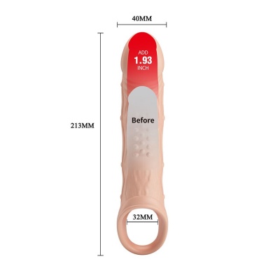 Brad Vibrating Penis Sleeve - image 8