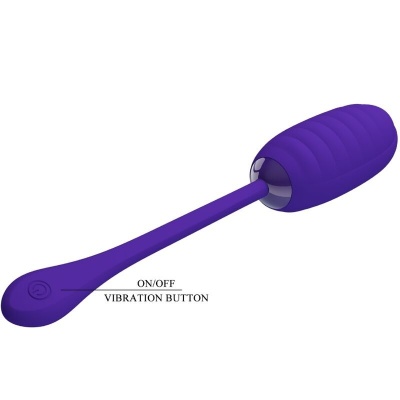 Pretty Love — Kirk Rechargeable Vibrating Egg Purple - image 7