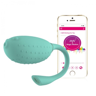 Foto van Magic Motion - Fugu Smart Wearable Vibrator - Groen