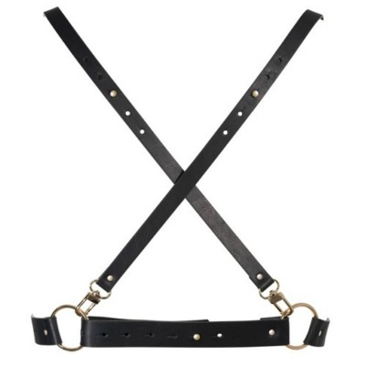 Bijoux Indiscrets Maze X Harness Black