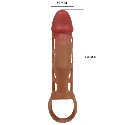 Pretty Love Preston Vibrating Penis Sleeve 18cm - image 6