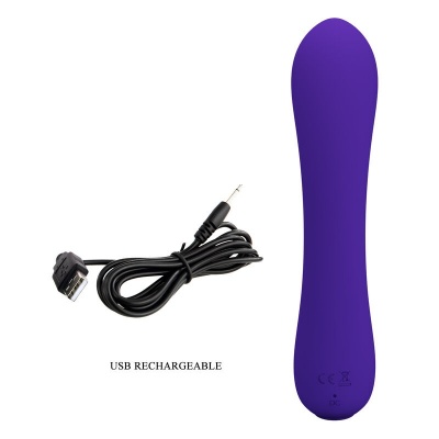 Pretty Love Prescott Rechargeable Vibrator Purple - image 8