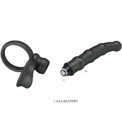 Pretty Love Tatum Vibrating Penis Ring with Plug - image 6