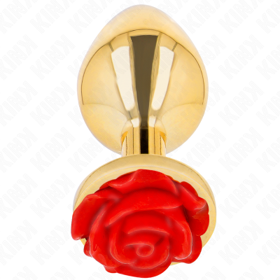 Kink Gold Rose Red Anal Plug Large - image 3