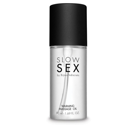 Bijoux Slow Sex Heat Effect Massage Oil 50ml - image 2