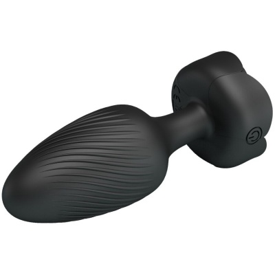 Pretty Love Varian LED Anal Plug Black 10.8CM - image 5