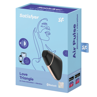 SATISFYER Love Triangle Air Pulse Black - image 4