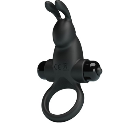 Pretty Love Vibrating Ring + Rabbit Clitoral Stimulator