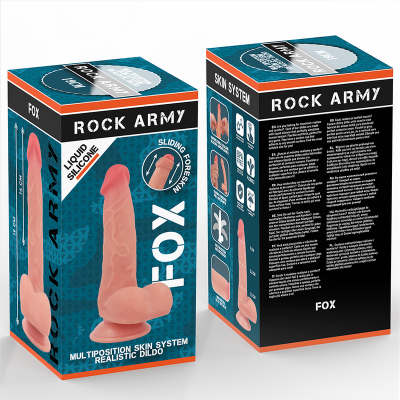 Rock Army Fox Liquid Silicone Dildo 19 CM - image 8
