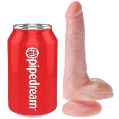 King Cock Realistic Penis with Balls 13.5cm Light - image 5