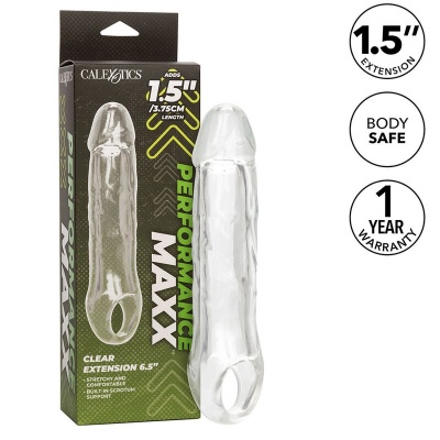 Calexotics Performance Maxx Clear Extension 6.5 Inch - image 2