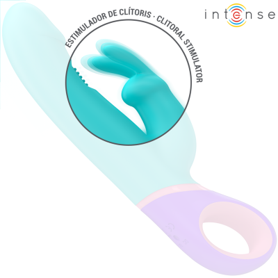 Intense Monica Rabbit Vibrator Blue with G-Spot - image 3