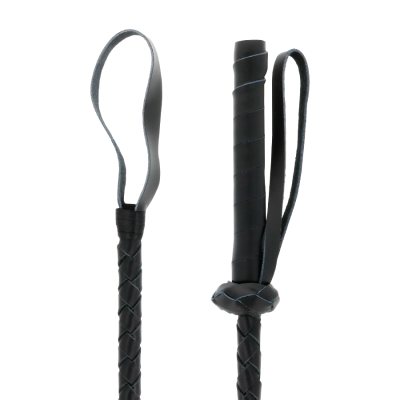 Darkness Leather Fetish BDSM Whip 60cm - image 2