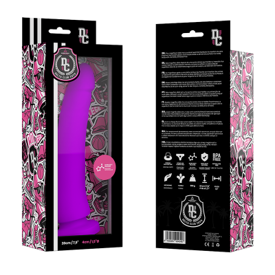 Deltaclub Lilac Medical Silicone Dildo 20 CM - image 4