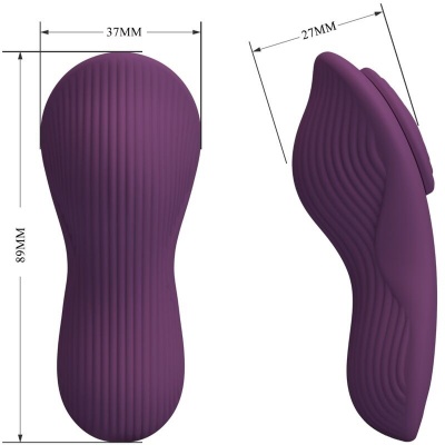 Pretty Love Mane Lay On Clitoris Massager - image 4