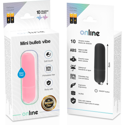 Online Mini Bullet Vibrator Pink - image 4