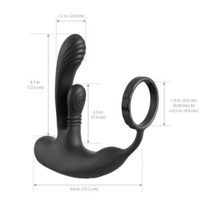 ANAL FANTASY ELITE - Ass-gasm Intimotion Rechargeable Anal & Perine... - image 2
