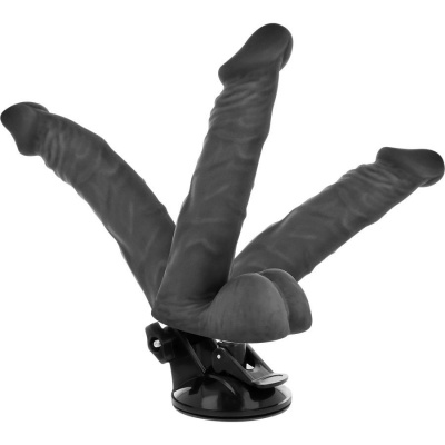 Basecock Articulated Realistic Vibrator Black 20 cm - image 3