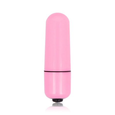 Glossy Small Bullet Vibe Deep Rose - image 2