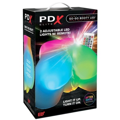 Pdx Elite - Go-Go Booty Led Mega Illuminated Male Masturbator - image 2