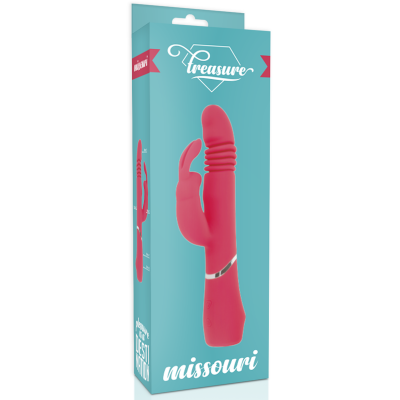 Treasure Missouri Pink Silicone Vibrator - image 8