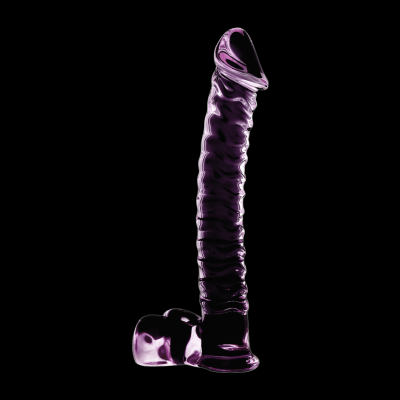 Nebula Series Model 23 Pink Glass Dildo 21.5cm - image 7