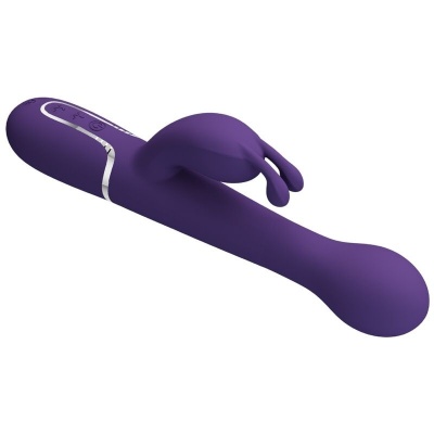 Pretty Love Dejon 3-in-1 Purple Rabbit Vibrator - image 7