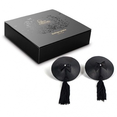 Bijoux - Burlesque Black Nipple Covers - image 3