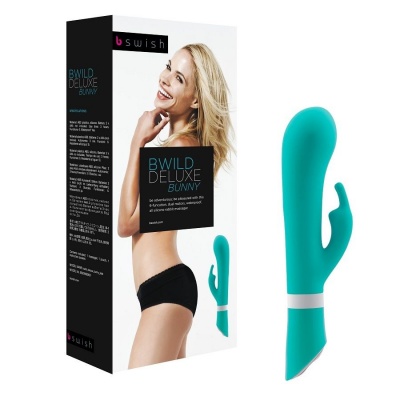 B Swish Bwild Deluxe Bunny Rabbit Vibrator Jade - image 2