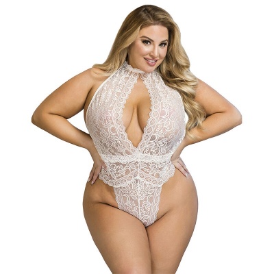Subblime Lace Bodysuit White L/XL - image 2