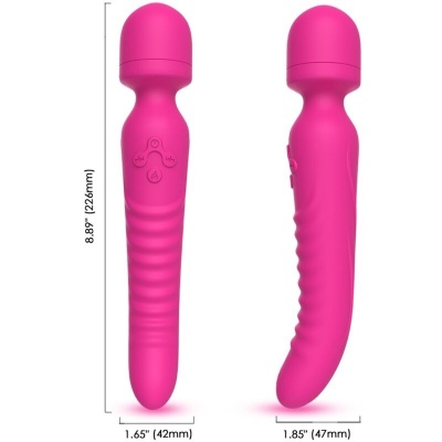 Armony Mission Heat Massager Vibrator Fuchsia