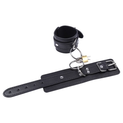Ohmama Fetish O-Ring Locked Wrist Restraints - image 3