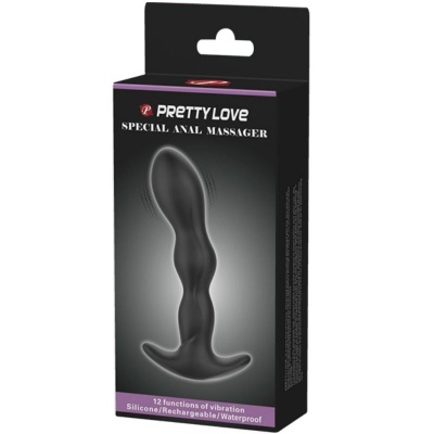 Pretty Love Anal Massager, 12 Vibration Modes - image 8