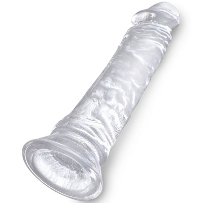 King Cock Clear Realistic Penis 19.7cm Transparent - image 3
