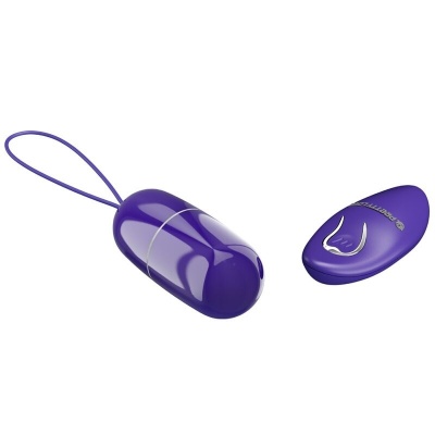 Pretty Love Arvin Violet Vibrating Egg Remote Control - image 3