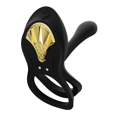Zalo Bayek Vibrating Couples Ring Black - image 2