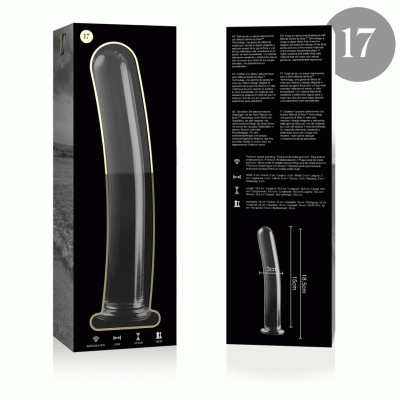 Nebula Series Model 17 Clear Glass Dildo 18.5cm - image 4