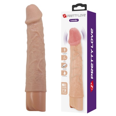Pretty Love Leander Flexible Realistic Vibrator - image 2