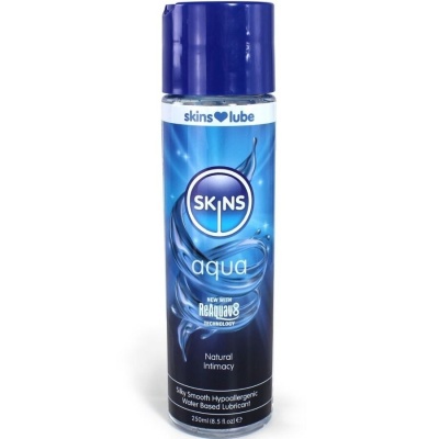 Skins Aqua Water Based Lubricant 250ml - image 1