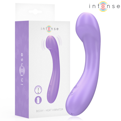 Intense Becky Heatable Vibrator 19cm - Purple