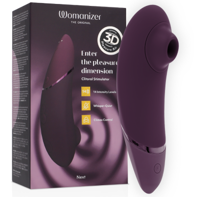 Womanizer Next Clitoral Stimulator Dark Purple
