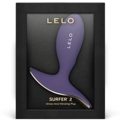 LELO Surfer 2 Unisex Anal Vibrating Plug Cyber - image 3